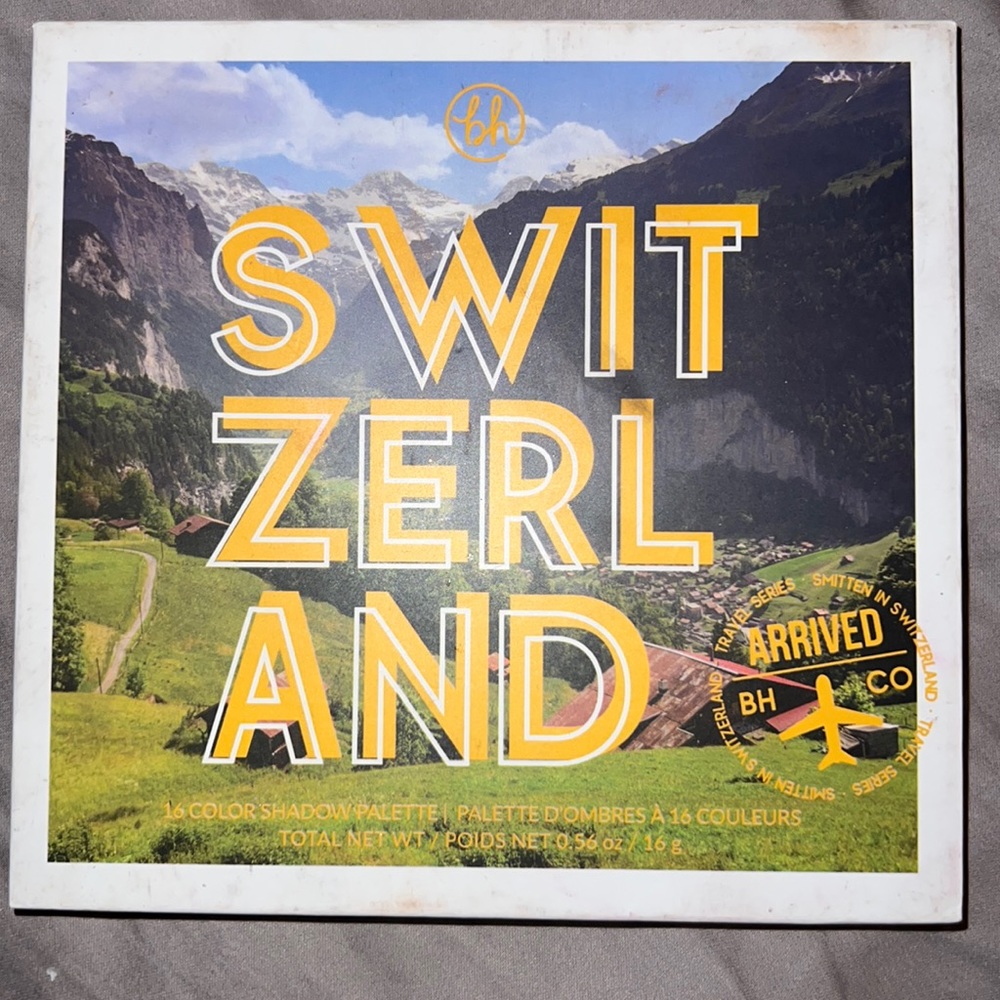 BH Cosmetics Switzerland Palette